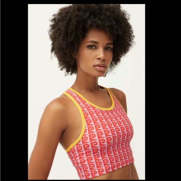 RHODE Cherry Monogram Mia Sport Bra NWOT - Picture 6 of 9